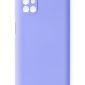Samsung Galaxy M31S Kılıf First Silikon - Lila-(5796)