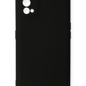 Realme 7 Pro Kılıf First Silikon - Siyah-(5796)