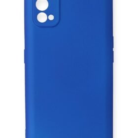 Realme 7 Pro Kılıf First Silikon - Mavi-(5796)