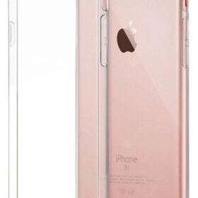iPhone 6 Kılıf Lüx Şeffaf Silikon-(5796)