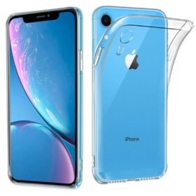 iPhone XR Kılıf Lüx Şeffaf Silikon-(5796)
