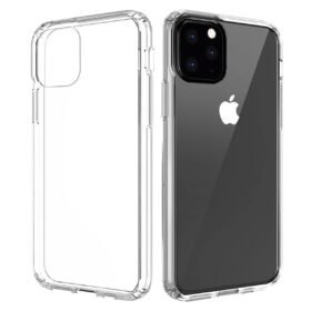 iPhone 11 Pro Max Kılıf Lüx Şeffaf Silikon-(5796)