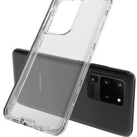 Samsung Galaxy S20 Plus Kılıf Lüx Şeffaf Silikon-(5796)