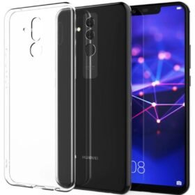 Huawei Mate 20 Lite Kılıf Lüx Şeffaf Silikon-(5796)
