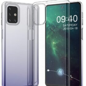 Samsung Galaxy M31S Kılıf Lüx Şeffaf Silikon-(5796)