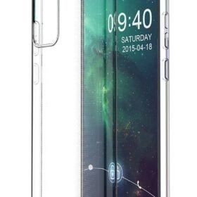 Samsung Galaxy Note 20 Kılıf Lüx Şeffaf Silikon-(5796)