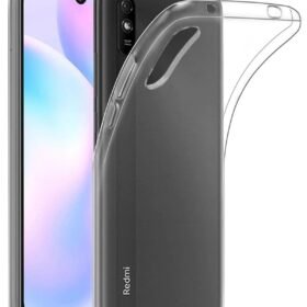 Xiaomi Redmi 9A Kılıf Lüx Şeffaf Silikon - Şeffaf-(5796)