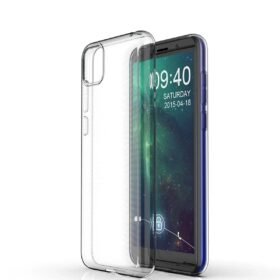 Huawei Y5P Kılıf Lüx Şeffaf Silikon - Şeffaf-(5796)