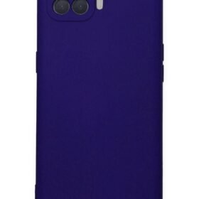 Oppo Reno 4 Lite Kılıf Nano içi Kadife Silikon - Mor-(5796)
