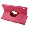 Huawei MediaPad T5 10 Kılıf 360 Tablet Deri Kılıf - Pembe-(5796)