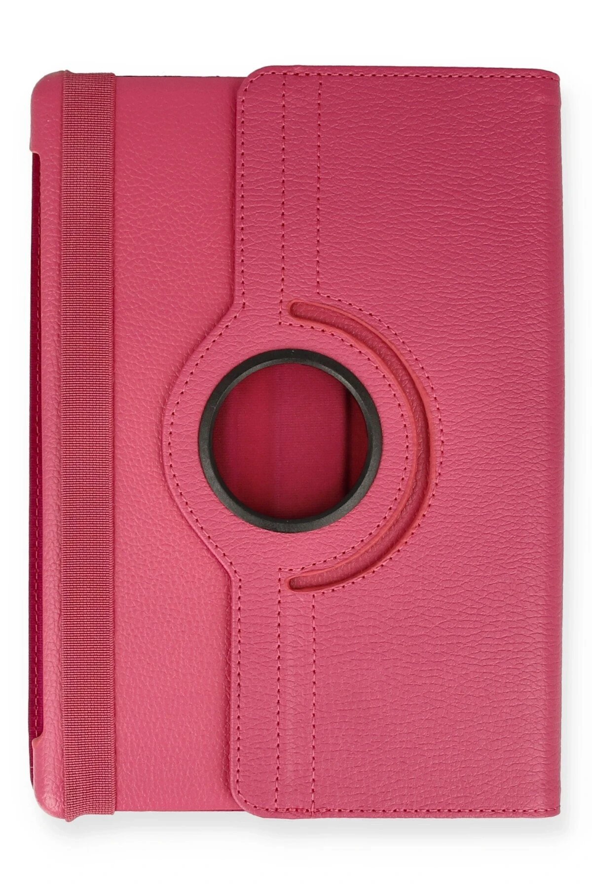 Huawei MediaPad T5 10 Kılıf 360 Tablet Deri Kılıf - Pembe-(5796) - Görsel 2