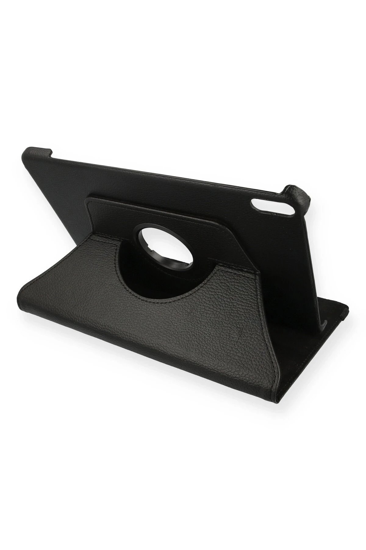 Huawei MatePad Pro 10.8 Kılıf 360 Tablet Deri Kılıf - Siyah-(5796)