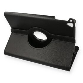 iPad 9.7 (2018) Kılıf 360 Tablet Deri Kılıf - Siyah-(5796)