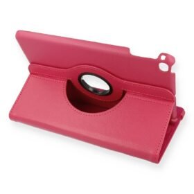 iPad Mini 4 Kılıf 360 Tablet Deri Kılıf - Pembe-(5796)