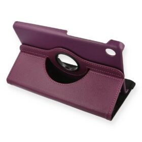 Huawei MatePad T8 8 Kılıf 360 Tablet Deri Kılıf - Mürdüm-(5796)