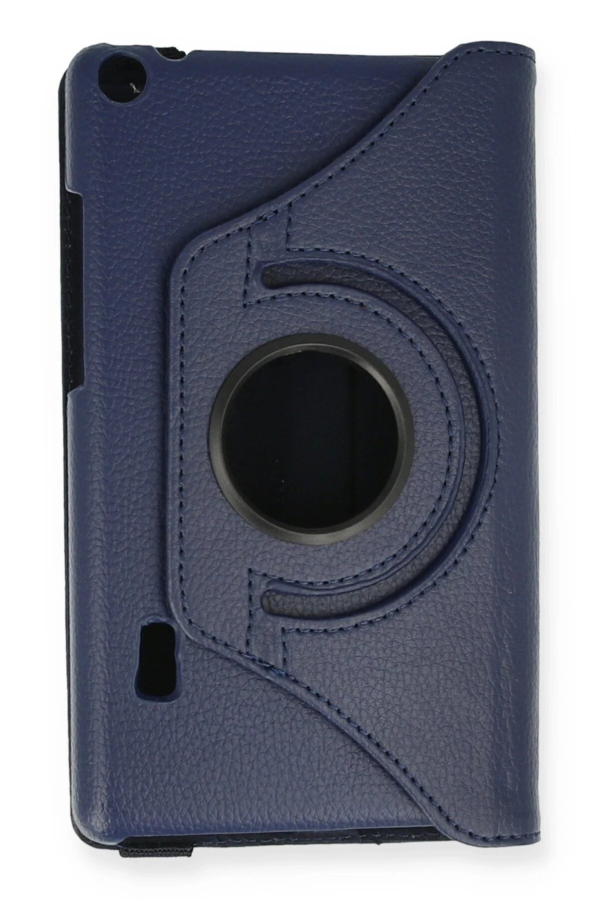 Huawei MediaPad T3 7 Kılıf 360 Tablet Deri Kılıf - Lacivert-(5796) - Görsel 2