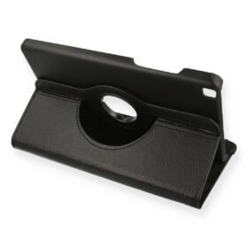 Samsung Galaxy T290 Tab A 8 Kılıf 360 Tablet Deri Kılıf - Siyah-(5796)