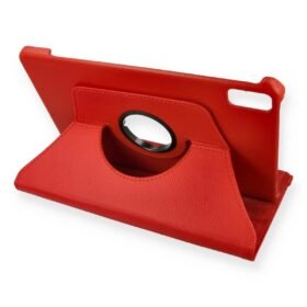 Huawei MatePad 10.4 Kılıf 360 Tablet Deri Kılıf - Kırmızı-(5796)