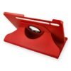 Samsung Galaxy T870 Tab S7 11 Kılıf 360 Tablet Deri Kılıf - Kırmızı-(5796)