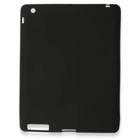 iPad 4 9.7 Kılıf Evo Tablet Silikon - Siyah-(5796)