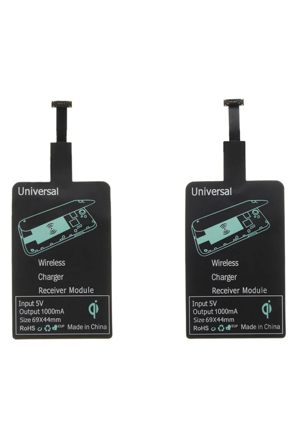 Q Pad Kablosuz Şarj - Siyah-(5796)