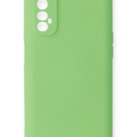 Realme 7 Kılıf First Silikon - Yeşil-(5796)