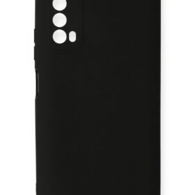 Huawei P Smart 2021 Kılıf First Silikon - Siyah-(5796)