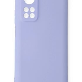 Xiaomi Mi 10T Kılıf Nano içi Kadife Silikon - Lila-(5796)