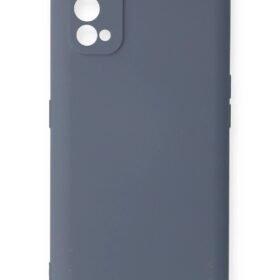 Realme 7 Pro Kılıf Nano içi Kadife Silikon - Gri-(5796)