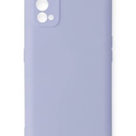 Realme 7 Pro Kılıf Nano içi Kadife Silikon - Lila-(5796)