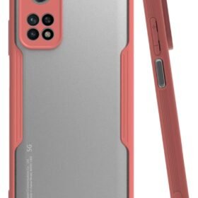 Xiaomi Mi 10T Pro Kılıf Platin Silikon - Pembe-(5796)