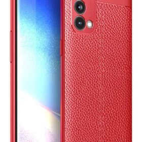 Oppo Reno 5 Pro Kılıf Auto Focus Kapak - Kırmızı-(5796)