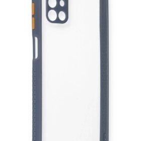 Samsung Galaxy M51 Kılıf Miami Şeffaf Silikon - Gri-(5796)