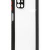 Samsung Galaxy M51 Kılıf Miami Şeffaf Silikon - Siyah-(5796)
