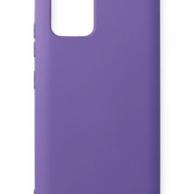 Samsung Galaxy A91 / S10 Lite Kılıf Nano içi Kadife Silikon - Mor-(5796)