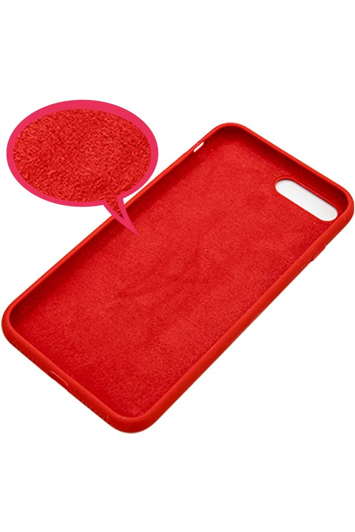 Samsung Galaxy J7 Prime Kılıf Nano içi Kadife Silikon - Gri-(5796) - Görsel 4