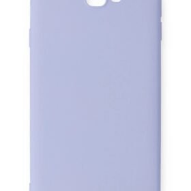 Samsung Galaxy J7 Prime Kılıf Nano içi Kadife Silikon - Lila-(5796)