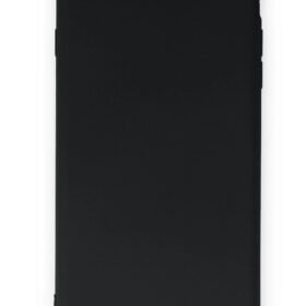 iPhone 7 Plus Kılıf Nano içi Kadife Silikon - Siyah-(5796)