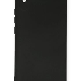Xiaomi Redmi 9A Kılıf Nano içi Kadife Silikon - Siyah-(5796)
