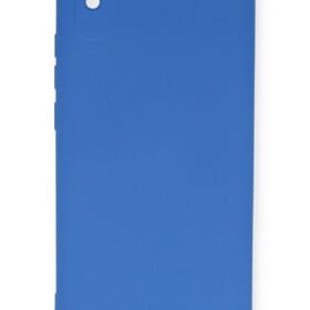 Xiaomi Redmi 9A Kılıf Nano içi Kadife Silikon - Mavi-(5796)