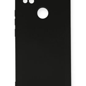 Xiaomi Redmi 9C Kılıf Nano içi Kadife Silikon - Siyah-(5796)
