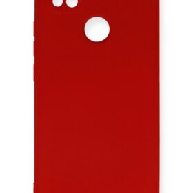 Xiaomi Redmi 9C Kılıf Nano içi Kadife Silikon - Kırmızı-(5796)