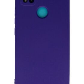 Xiaomi Redmi 9C Kılıf Nano içi Kadife Silikon - Mor-(5796)