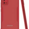Samsung Galaxy A02S Kılıf Platin Silikon - Kırmızı-(5796)