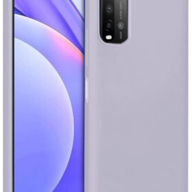 Xiaomi Redmi 9T Kılıf Nano içi Kadife Silikon - Lila-(5796)