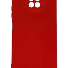 Xiaomi Redmi Note 9 5G Kılıf Nano içi Kadife Silikon - Kırmızı-(5796)