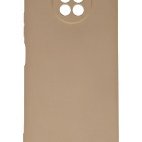 Xiaomi Redmi Note 9 5G Kılıf Nano içi Kadife Silikon - Bej-(5796)