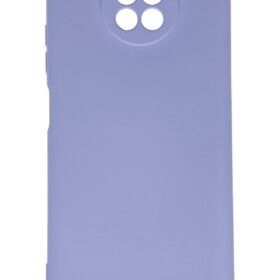 Xiaomi Redmi Note 9 5G Kılıf Nano içi Kadife Silikon - Lila-(5796)