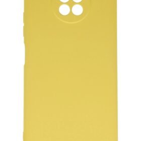 Xiaomi Redmi Note 9 5G Kılıf Nano içi Kadife Silikon - Sarı-(5796)