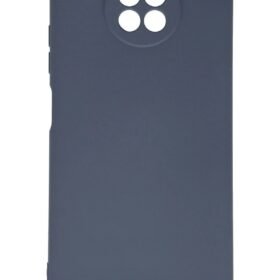 Xiaomi Redmi Note 9 5G Kılıf Nano içi Kadife Silikon - Gri-(5796)